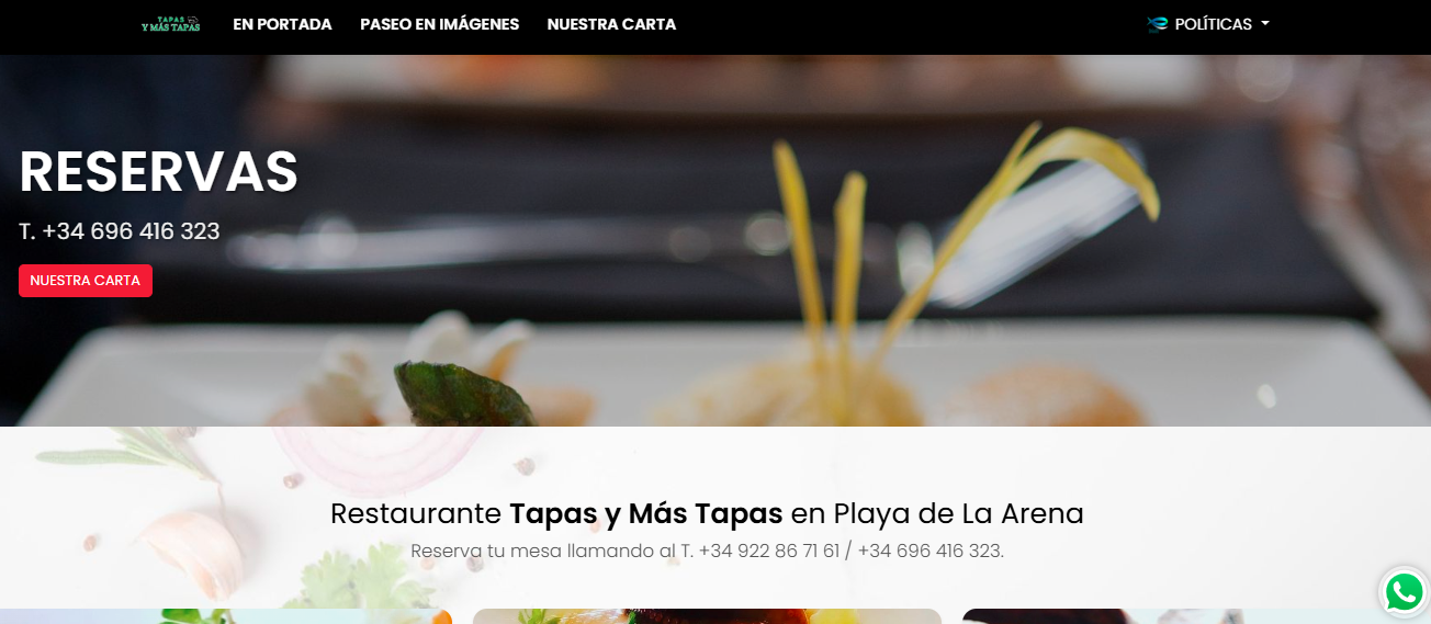 Restaurante · Ejemplo